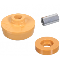 Aanslagrubber L en R Achter, OE-Kwaliteit, Mini R50, R52, R53, R55, R56, R57, R58, R59, bj 2001-2015, ond.nr. 33506789028SK, 33506789027SK, 33526754123SK, 33526754124SK