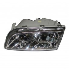 Koplamp, links, H7, dubbele reflector, chroom behuizing, vijf-pins, Volvo S40, V40, ond.nr. 30899682